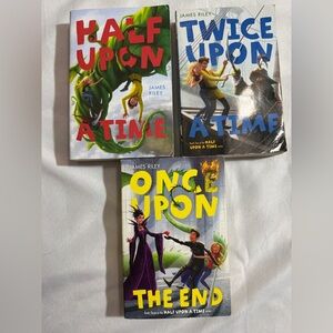 Half Upon a Time Series by James Riley Three Books
